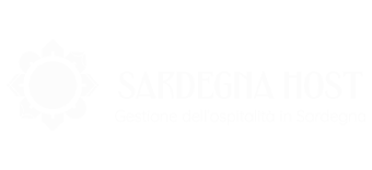 Sardegna Host di Silvia Matta Property Management - Logo bianco sito web